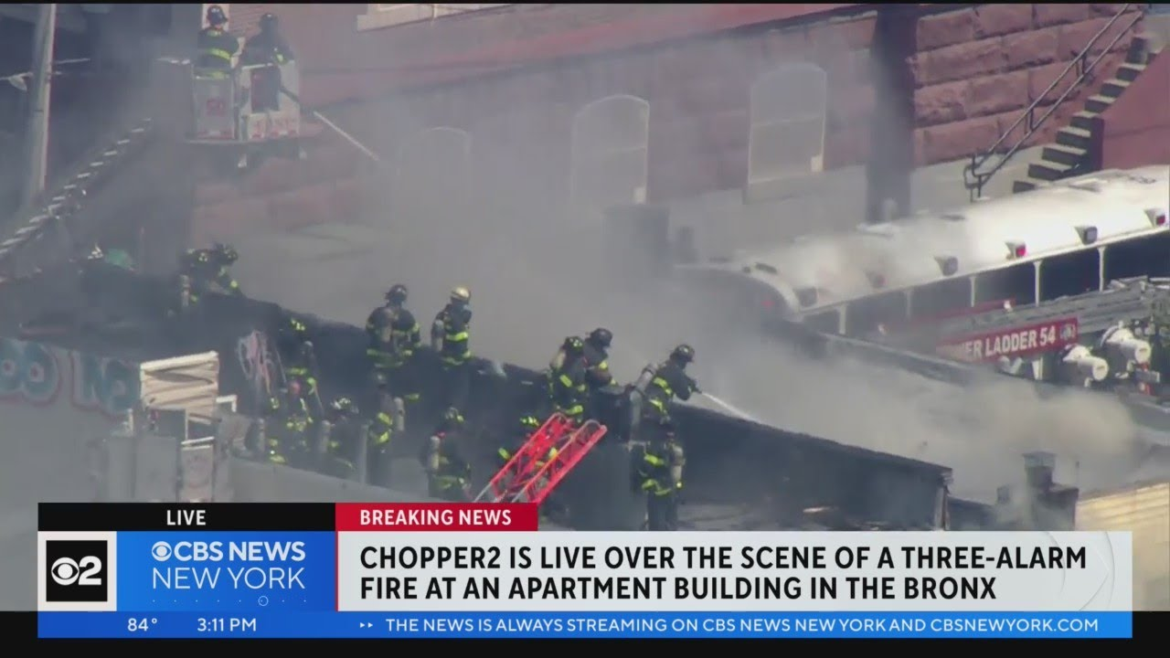 Watch: FDNY Firefighters Tackling Multi-Alarm Fire | Firehouse