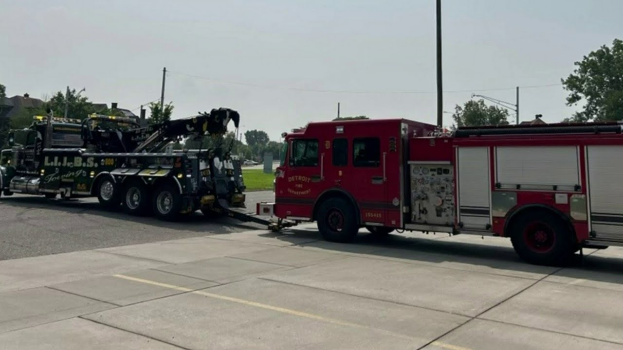 Detroit Fire Truck Breaks Down Headed to Medical Call | Firehouse