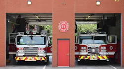 A Cobb County fire station pictured in this The Atlanta Journal-Constitution file photo. Seven members of the department were disciplined for cheating on an exam.