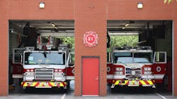 A Cobb County fire station pictured in this The Atlanta Journal-Constitution file photo. Seven members of the department were disciplined for cheating on an exam. A Cobb County fire station pictured in this The Atlanta Journal-Constitution file photo. Seven members of the department were disciplined for cheating on an exam.