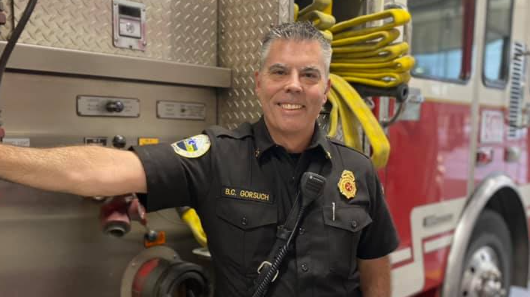 Three days after being named interim fire chief, Michael Gorsuch stepped down from that role at Columbia River Fire & Rescue.
