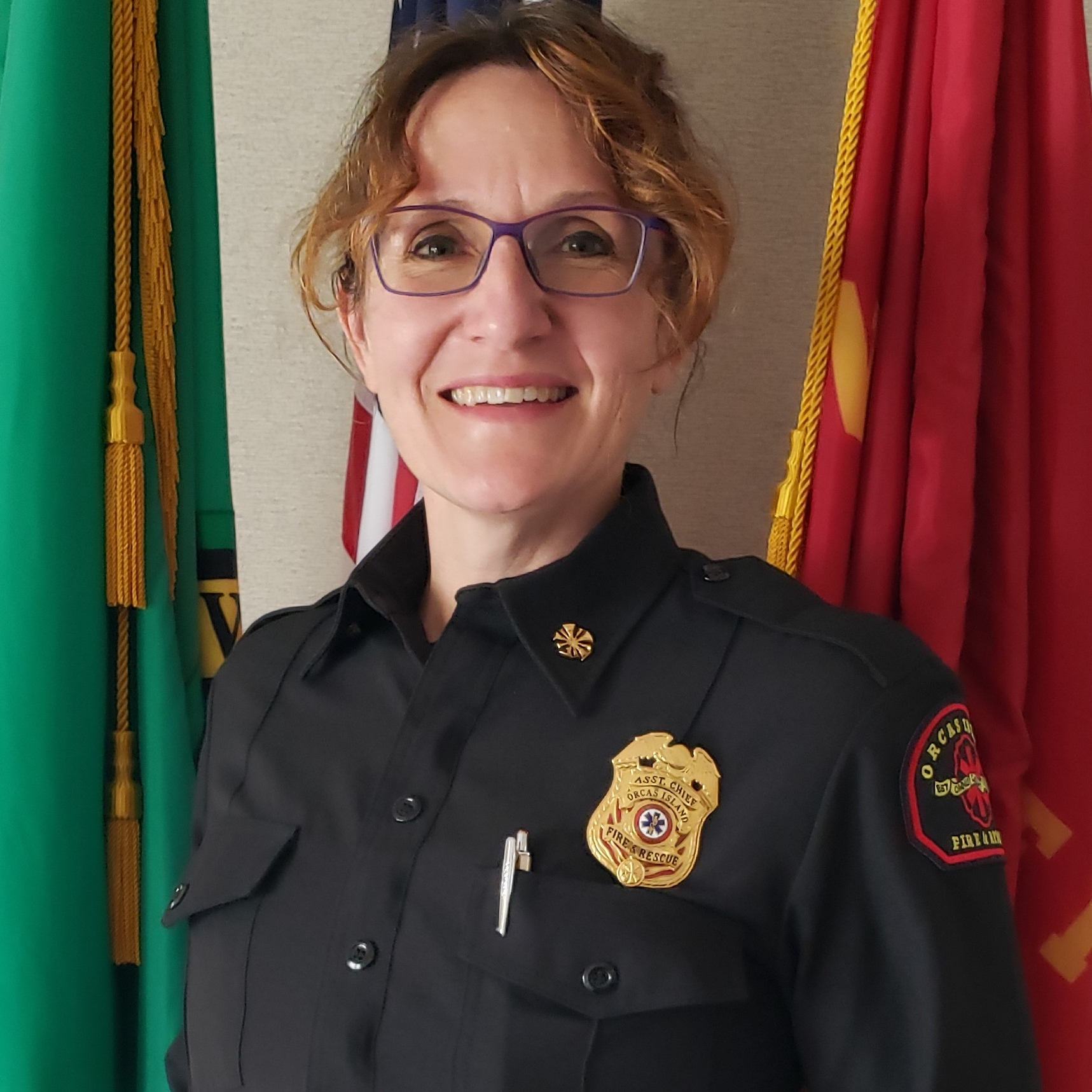 Holly vanSchaick is the new fire chief for Orcas Island Fire & Rescue.