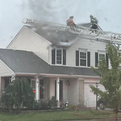 Even after vertical ventilation was completed at a reported structure fire, members weren&rsquo;t aware that they were dealing with a fire in the space below the floor of the second floor and above the first floor ceiling, which was caused by flame from a pinhole in corrugated stainless steel tubing (CSST) that was caused by a lighting-induced arcing event.