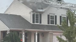 Even after vertical ventilation was completed at a reported structure fire, members weren’t aware that they were dealing with a fire in the space below the floor of the second floor and above the first floor ceiling, which was caused by flame from a pinhole in corrugated stainless steel tubing (CSST) that was caused by a lighting-induced arcing event. Even after vertical ventilation was completed at a reported structure fire, members weren’t aware that they were dealing with a fire in the space below the floor of the second floor and above the first floor ceiling, which was caused by flame from a pinhole in corrugated stainless steel tubing (CSST) that was caused by a lighting-induced arcing event.