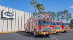 The apparatus were purchased through E-ONE Dealer REV Technical Center.