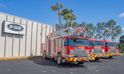 The apparatus were purchased through E-ONE Dealer REV Technical Center. The apparatus were purchased through E-ONE Dealer REV Technical Center.