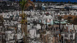 The historic town of Lahaina was destroyed by the raging wildfire.