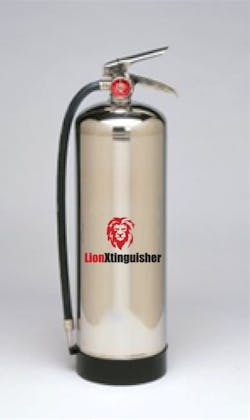 Lion-X is the world’s first industrial extinguisher to safely terminate lithium-ion battery fires within seconds, while preventing the release of poisonous smoke, gases and thermal runaway. The innovative new fire-suppressant foam solution was created by Packaging And Crating Technologies (PACT®), LLC, and Fireproof Solutions, Inc. Lion-X is the world’s first industrial extinguisher to safely terminate lithium-ion battery fires within seconds, while preventing the release of poisonous smoke, gases and thermal runaway. The innovative new fire-suppressant foam solution was created by Packaging And Crating Technologies (PACT®), LLC, and Fireproof Solutions, Inc.