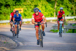 On August 19 and 20, active and retired firefighters from the Milwaukee and Racine fire departments took to the streets in the 4th annual Ignite the Spirit Milwaukee Pedal for the Brave cross country bicycle ride.