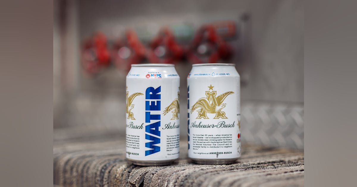 Apply Now for Canned Drinking Water from Anheuser-Busch through
