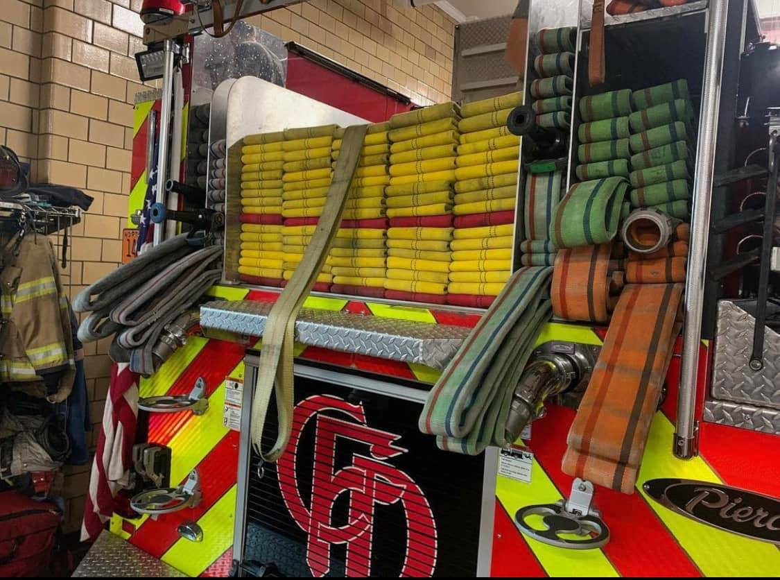 Concord firefighters rescued three children from a house fire early Sunday.