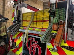 Concord firefighters rescued three children from a house fire early Sunday. Concord firefighters rescued three children from a house fire early Sunday.