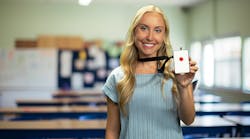 A lightweight, Wearable Panic Button for staff (think teachers, bus drivers and administrators) can send life-saving situational data to 9-1-1 while simultaneously and silently notifying campus-wide personnel via haptic vibration. A lightweight, Wearable Panic Button for staff (think teachers, bus drivers and administrators) can send life-saving situational data to 9-1-1 while simultaneously and silently notifying campus-wide personnel via haptic vibration.