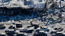 The aftermath of the devastating Maui wildfire is seen on Lahaina's Front Street on Aug. 11, 2023.