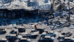 The aftermath of the devastating Maui wildfire is seen on Lahaina's Front Street on Aug. 11, 2023. The aftermath of the devastating Maui wildfire is seen on Lahaina's Front Street on Aug. 11, 2023.