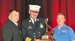 Richard Thode of the Danbury, CT, Fire Department, was given the Michael O. McNamee Award of Valor.