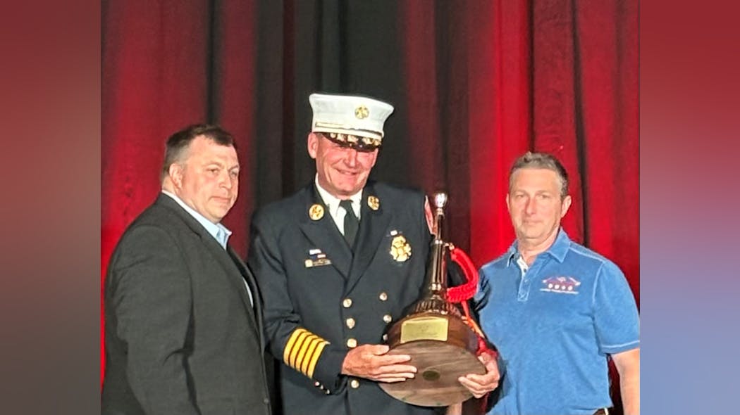 Richard Thode of the Danbury, CT, Fire Department, was given the Michael O. McNamee Award of Valor.