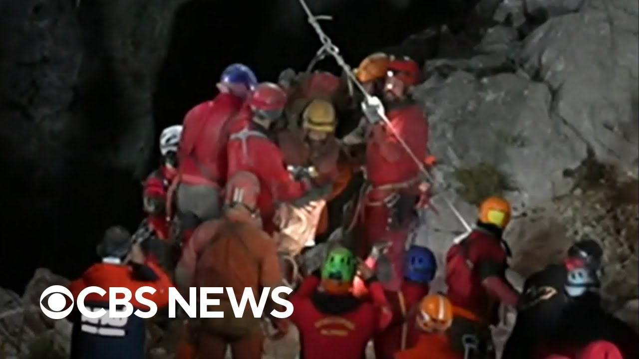Ill U.S. Researcher Rescued from Cave in Turkey | Firehouse
