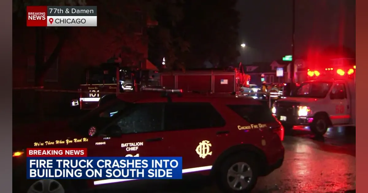 Chicago Fire Injurys Five Chicago Firefighters Suffer Minor Injuries when Rig Crashes into ...