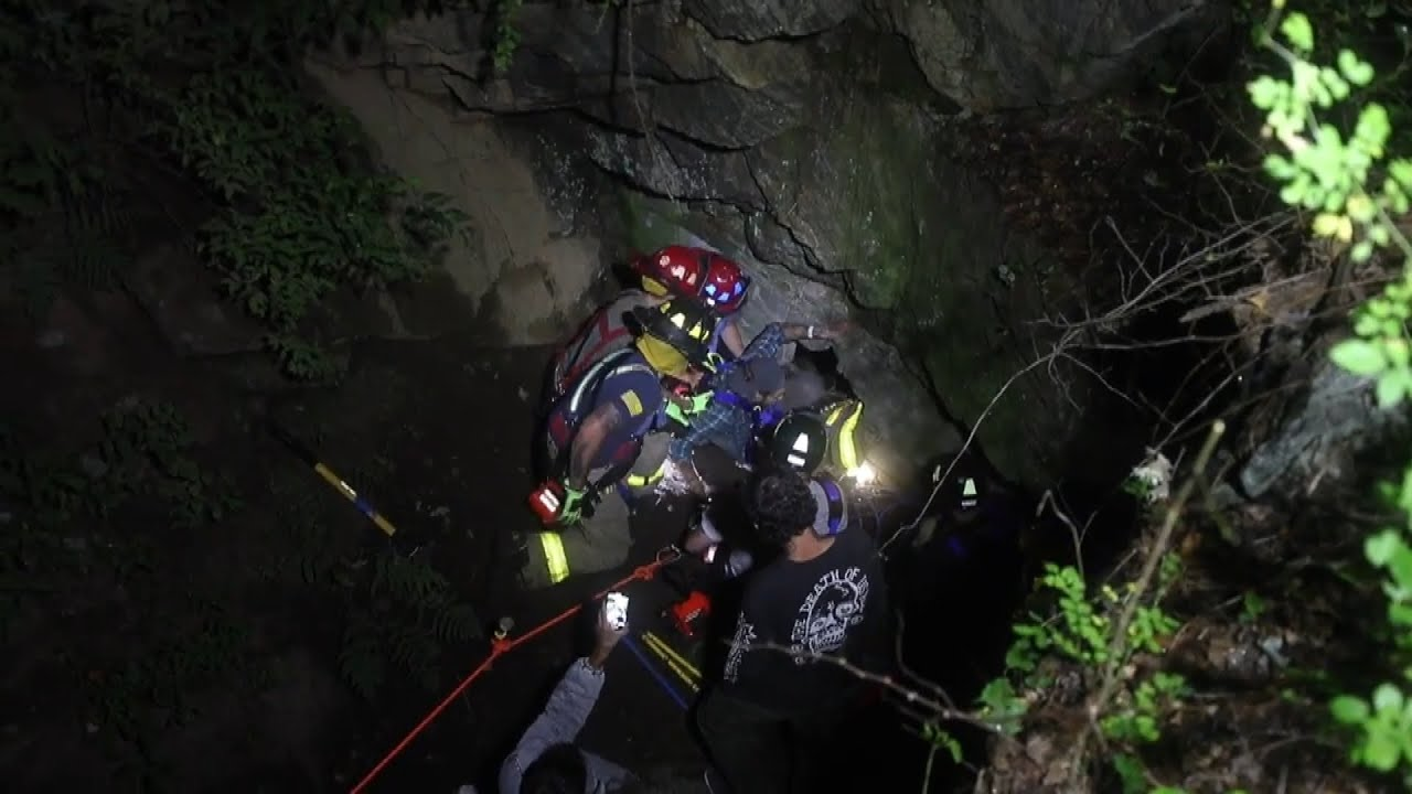 Firefighters Dodged Bats to Rescue Man Trapped in Mine | Firehouse
