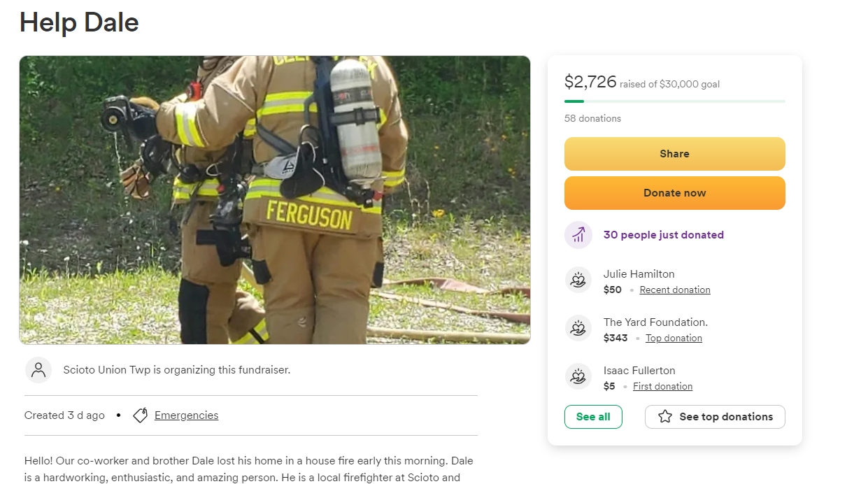 Scioto Township Firefighter Go Fund Me 65252bbecca65