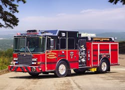 The Lookout Mountain, Tennessee, Fire Department took delivery of this pumper that's powered by a Cummins L9 engine and an Allison 3000 EVS transmission. The Lookout Mountain, Tennessee, Fire Department took delivery of this pumper that's powered by a Cummins L9 engine and an Allison 3000 EVS transmission.