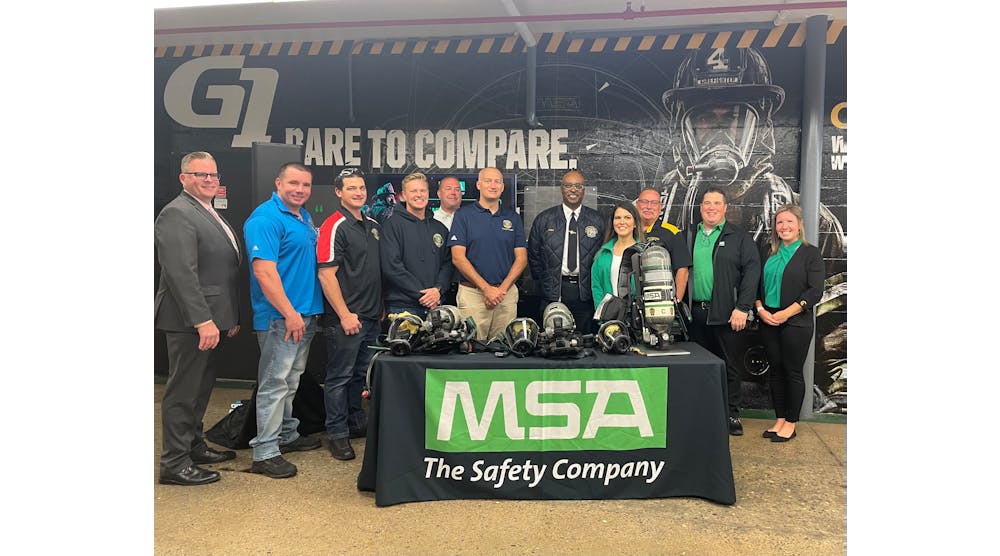 Pittsburgh Bureau of Fire leadership and firefighters joined MSA Safety leadership and employees at the MSA Murrysville plant for a presentation of the Bureau&rsquo;s new MSA G1 SCBA. The Pittsburgh Bureau of Fire recently selected the MSA G1 SCBA as their department&rsquo;s self-contained breathing apparatus. The G1 is made at the Murrysville, Pennsylvania, facility located outside of Pittsburgh.