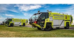 South Metro Fire Rescue has upgraded its fleet serving Centennial Airport in Colorado with the addition of two Oshkosh Striker&circledR; 4x4 ARFF vehicles.
