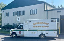 Greenport Rescue Squad&apos;s American Emergency Vehicles Type 3 ambulance