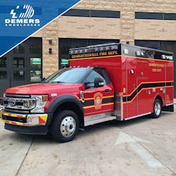 The Charlottesville, VA, Fire Department's emphasis on safety and engineering led it to choose the Demers MXP170 Type I. The Charlottesville, VA, Fire Department's emphasis on safety and engineering led it to choose the Demers MXP170 Type I.