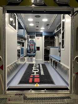 Horton Emergency Vehicles delivered the industry’s first ambulance that’s equipped with the Horton Occupant Protection System featuring MBrace to New Orleans EMS. Horton Emergency Vehicles delivered the industry’s first ambulance that’s equipped with the Horton Occupant Protection System featuring MBrace to New Orleans EMS.