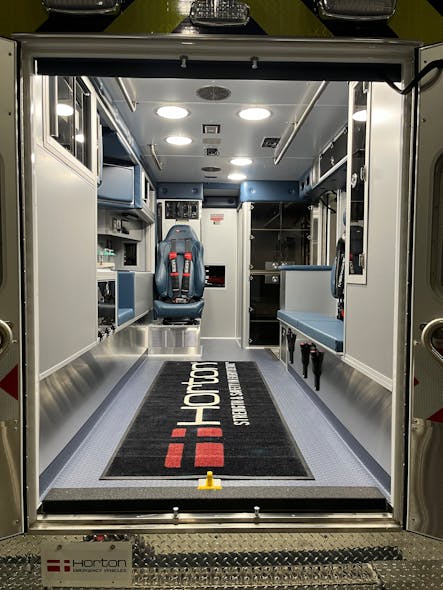Horton Emergency Vehicles delivered the industry&rsquo;s first ambulance that&rsquo;s equipped with the Horton Occupant Protection System featuring MBrace to New Orleans EMS.