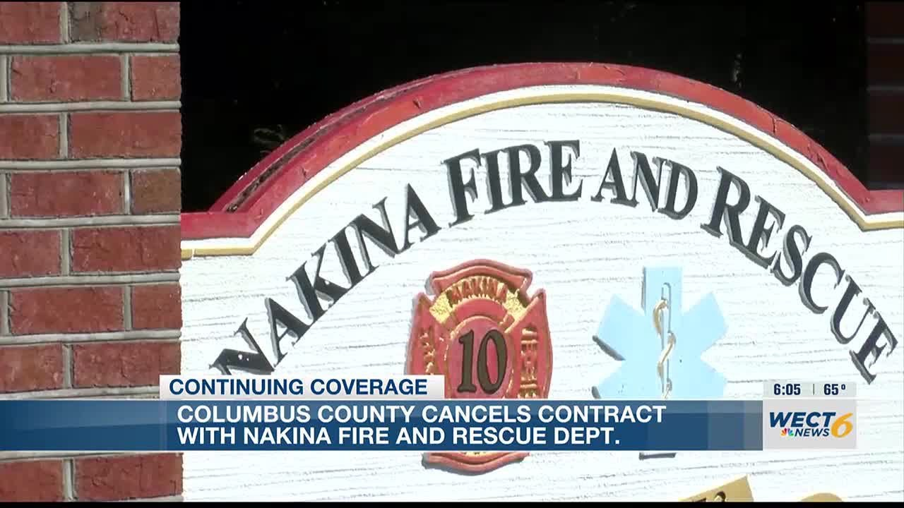 Nakina NC Fire Rescue Chief Cries Foul After County Suddenly Nixes