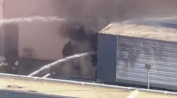 Two Los Angeles County Sheriff's deputies were seriously injured in this Oct. 10 fire.