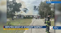Citrus man fires shots at deputies after lighting house on fire, officials say