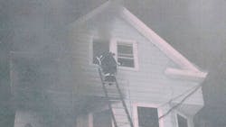 Paterson firefighter Ryan Stockle helped the first victim escape the building and then found three victims, including two children, inside the top floor. Paterson firefighter Ryan Stockle helped the first victim escape the building and then found three victims, including two children, inside the top floor.