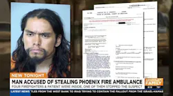 Man accused of taking Phoenix Fire ambulance with people inside
