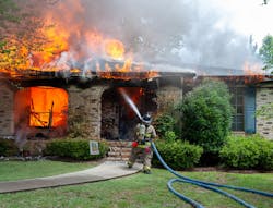 A firefighter who flows 250 gpm on a fire that’s both contents burning and the actual structure definitely requires a sustained water supply. Size is critical in determining water supply needs. A firefighter who flows 250 gpm on a fire that’s both contents burning and the actual structure definitely requires a sustained water supply. Size is critical in determining water supply needs.