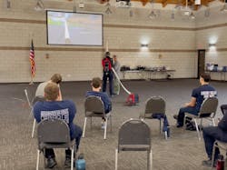 From 4-5 November, Illinois Fire Service Institute (IFSI) conducted Basic Operation Firefighter Training (BOF) using the latest FLAIM Trainer T3 at Cherry Valley, IL. From 4-5 November, Illinois Fire Service Institute (IFSI) conducted Basic Operation Firefighter Training (BOF) using the latest FLAIM Trainer T3 at Cherry Valley, IL.