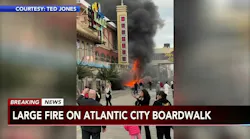 Large fire erupts on Atlantic City boardwalk
