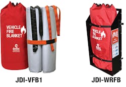 The Vehicle Fire Blanket is ideal underground parking lots, parking garages or service stations. The Vehicle Fire Blanket is ideal underground parking lots, parking garages or service stations.