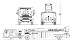 Santa Rosa Fire Department will receive two KME 101-foot tractor-drawn AerialCat aerial ladders.