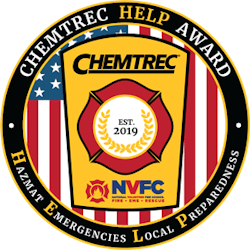 CHEMTREC Hazardous Materials HELP Award