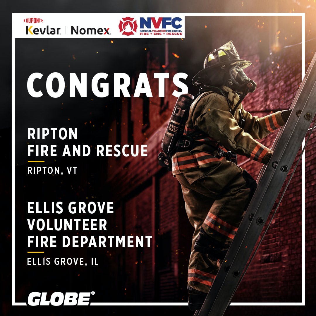 NVFC MSA Globe Turnout Gear Giveaway