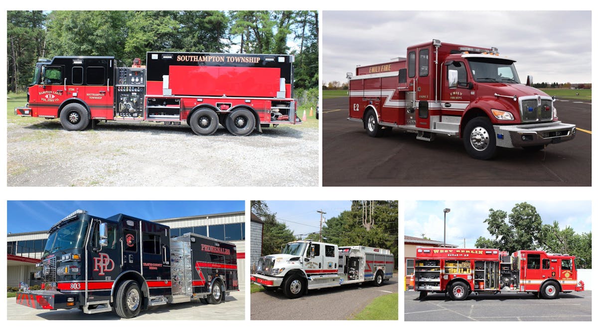 Fire Truck Friday - Pierce Mfg., Sutphen, Seagrave, Spartan ERV