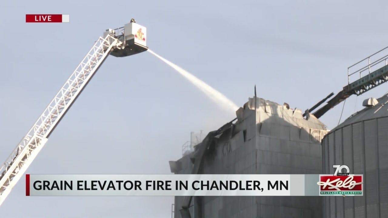 Grain Elevator Explosion Sparks MN Fire Firehouse