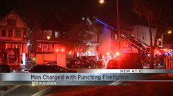 Milwaukee man charged with assaulting firefighter