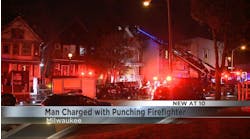 Milwaukee man charged with assaulting firefighter