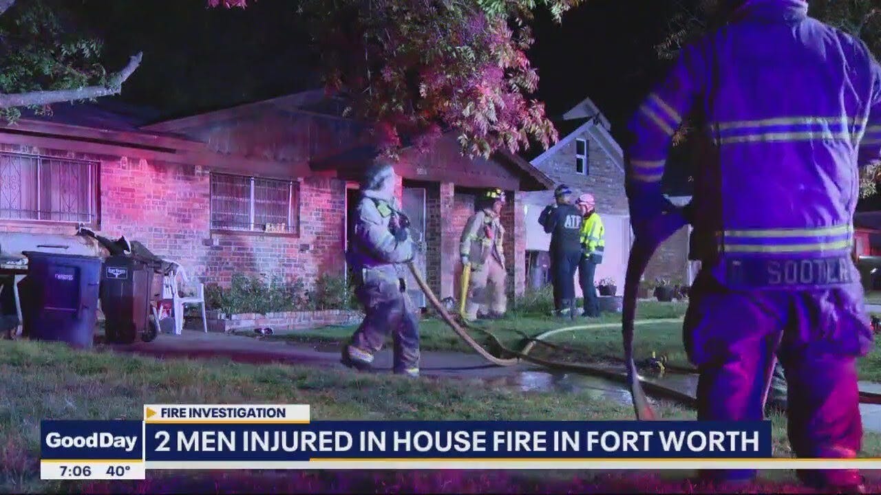 TX House Fire Leaves Two Men Seriously Injured Firehouse