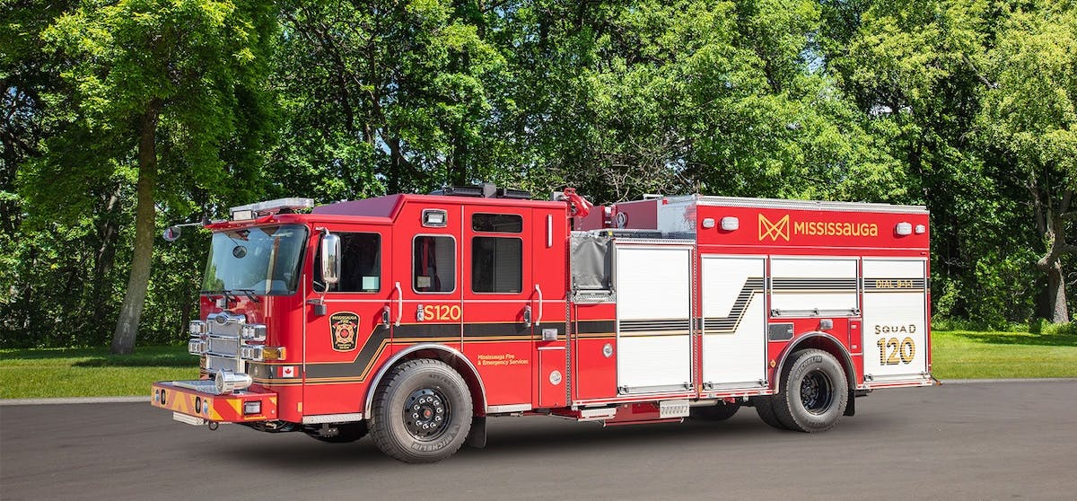 The initial two orders comprise nine apparatus, headlined by a Pierce&circledR; Volterra&trade; electric pumper intended for MFES&rsquo;s new net-zero fire station.